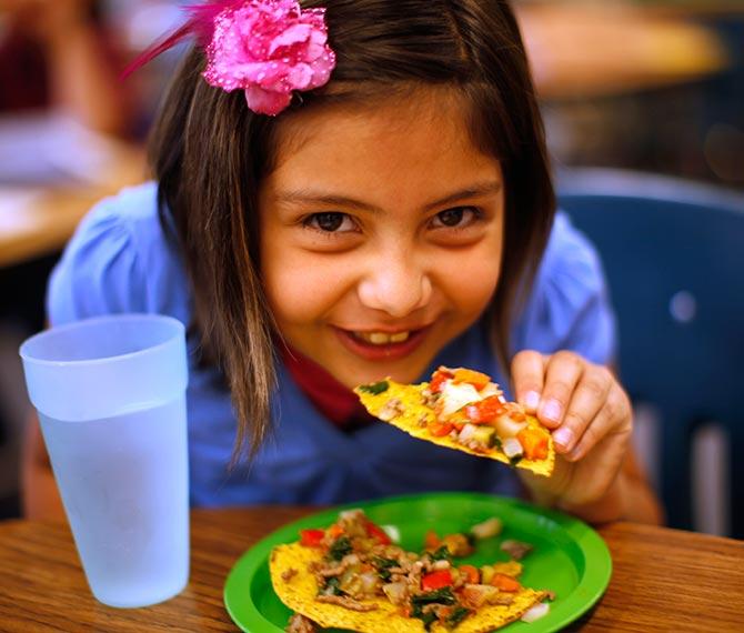 Child eating