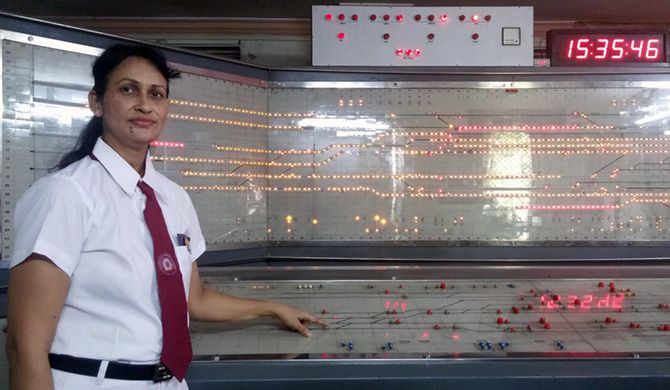 Mamta Kulkarni is India's first woman station master