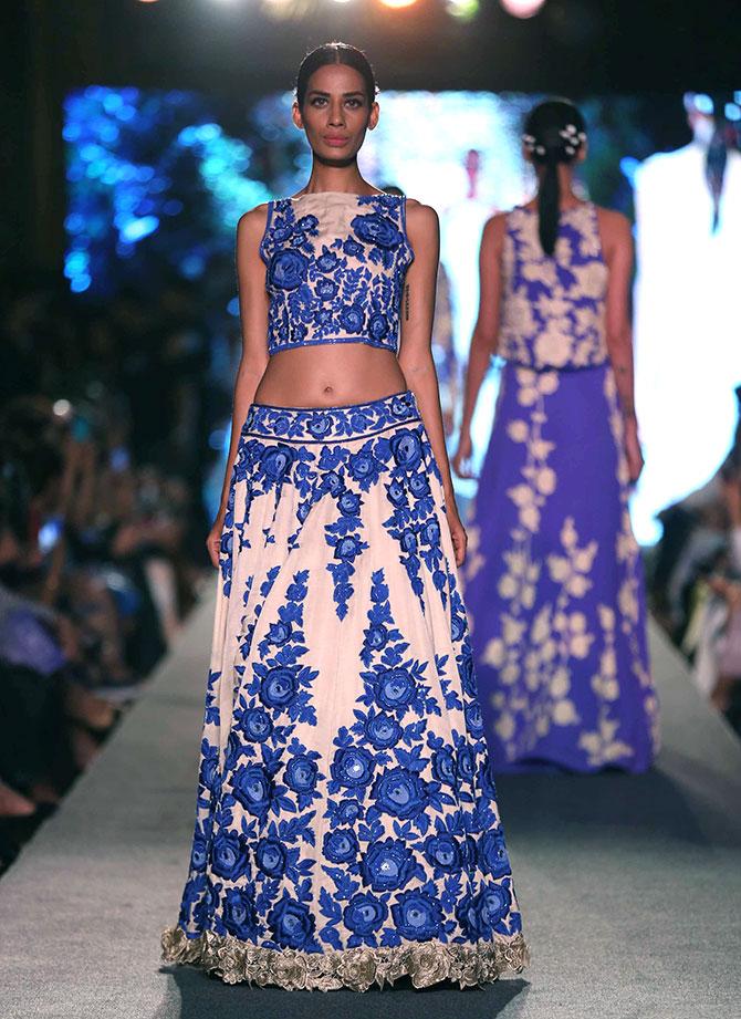 Manish Malhotra #skirt #offshoulder #lehenga | Indian fashion dresses,  Indian bridal lehenga, Indian bridal wear