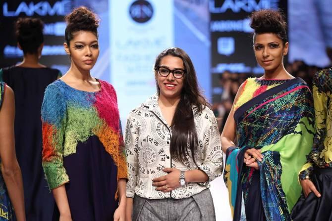 Rimi Nayak at Lakme fashion week 2015