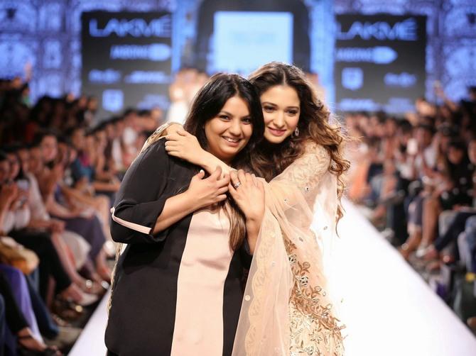 Payal Singhal with Tamannah Bhatia