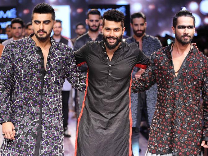 Arjun Kapoor  and Shahid Kapoor for Kunal Rawal