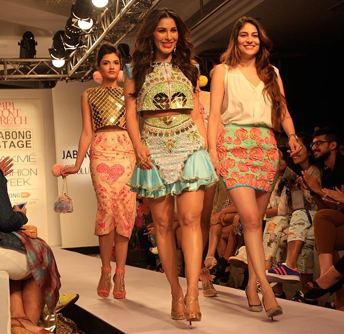 Sophie Choudry walks for Shubhika Davda