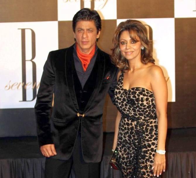 Shah Rukh and Gauri Khan