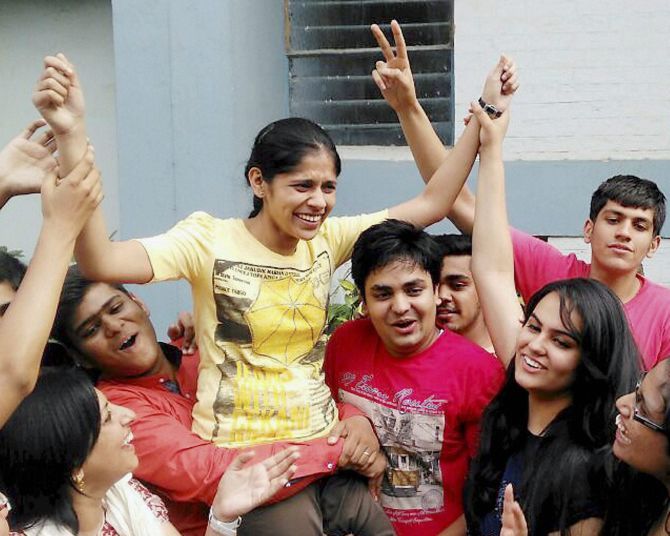 New Delhi girl M Gayatri tops CBSE Class 12 results 