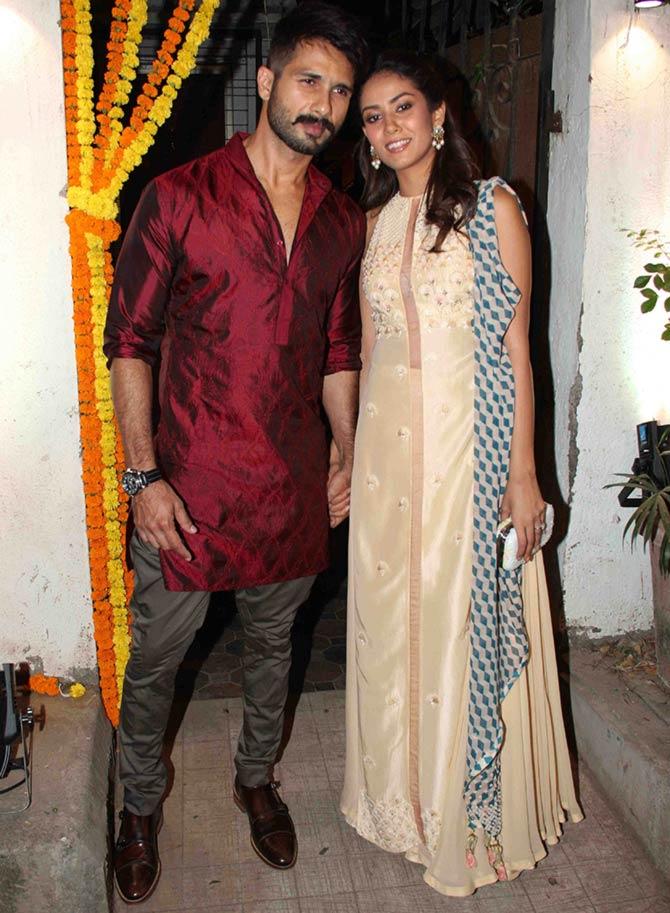 Shahid Kapoor and Mira Rajput 