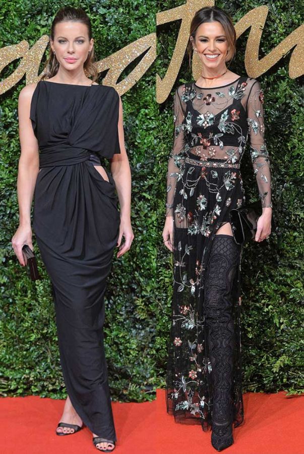 Kate Beckinsale and Cheryl Fernandez-Versini