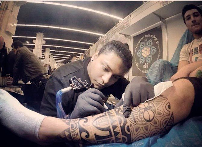 People abroad were surprised to know that we tattoo in India'   Get Ahead
