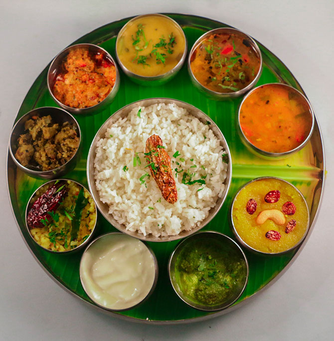 Veg thali