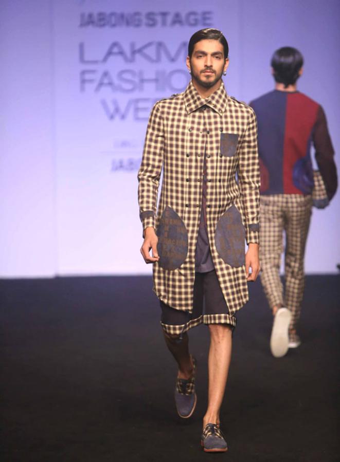 A model in Manish Bansal’s creation