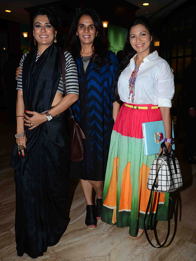 Mini Mathur, Anita Dongre and Maria Goretti 