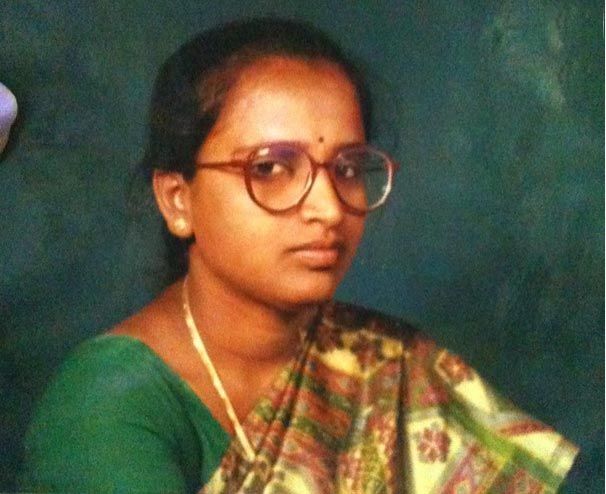 A young Jyoti Reddy