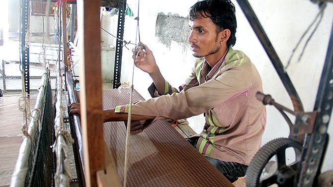 The duo have worked with different types of weavers from across the country.