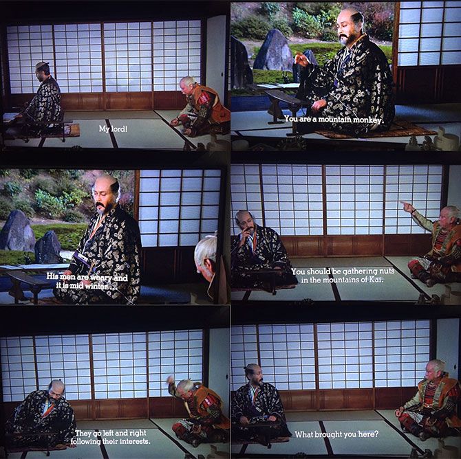 Scenes from Kagemusha, Akira Kurosawa's classic film.
