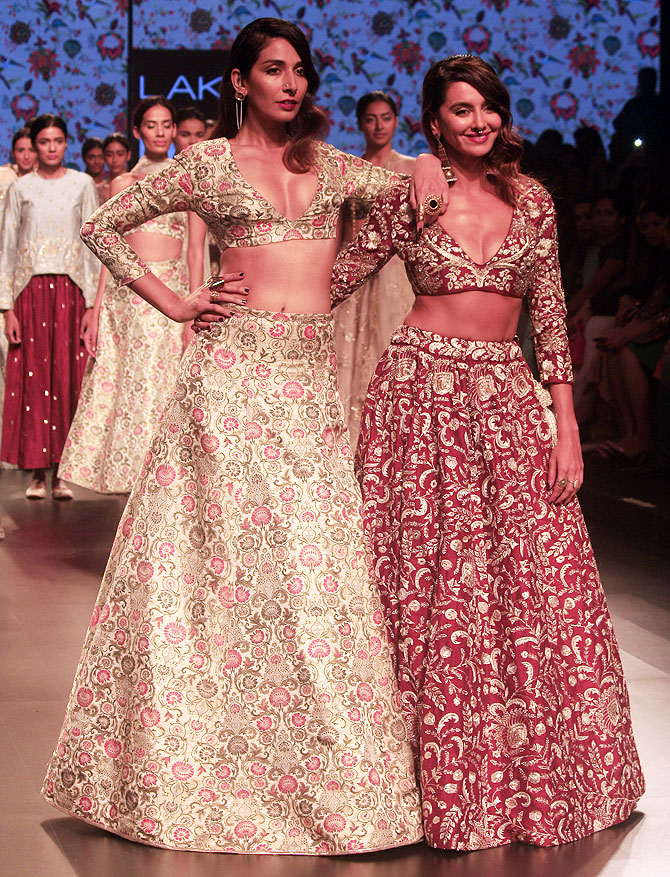 Monica Dogra and Shibani Dandekar