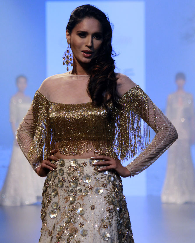 Ujjwala Raut at Lakme Fashion Week