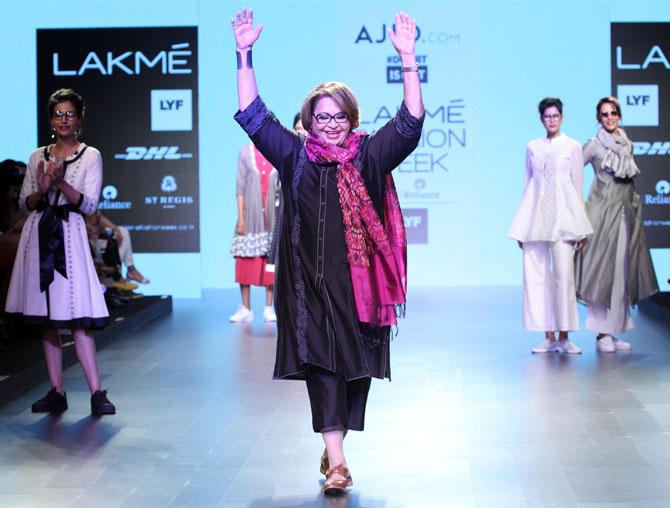 Helen at Lakme Fashion Week