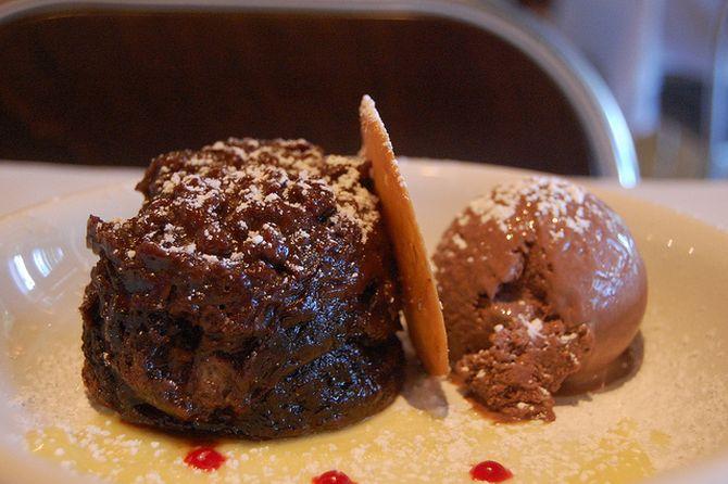 Gooey Chocolate Bread Pudding