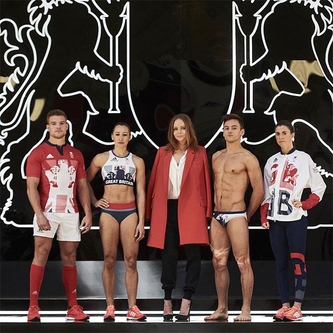 Stella McCartney with Team GB