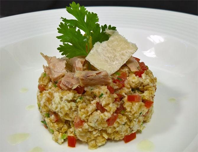 Oats and tuna khichdi by Chef Prashant Tikadia, The Fern Hotel, Ahmedabad