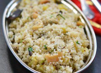 Vari or Samvat Khichdi by executive chef Sunit Sharma, Cidade de Goa.