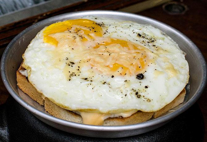 Eggs Kejriwal by Soda Bottle Openerwala, BKC, Mumbai.