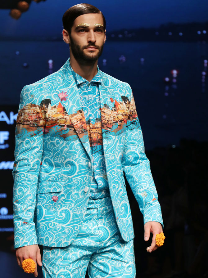 Mr World Rohit Khandelwal debuts at Lakme Fashion Week - Rediff.com Get ...