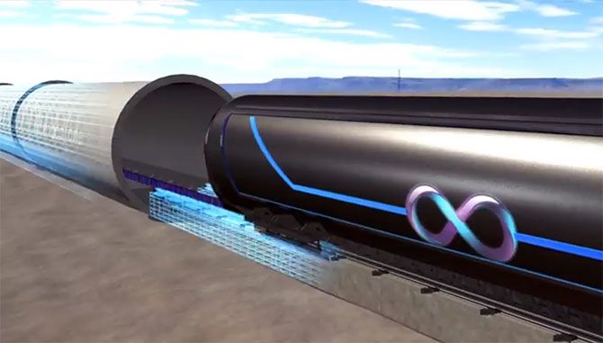 The Hyperloop concept
