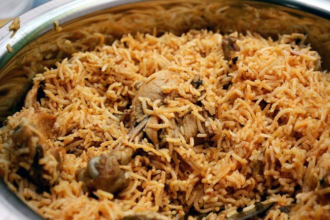 chicken biryani