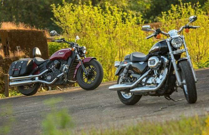 Harley-Davidson 1200 Custom Vs Indian Scout Sixty: Comparison Review