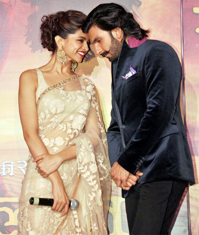 Deepika Padukone and Ranveer Singh