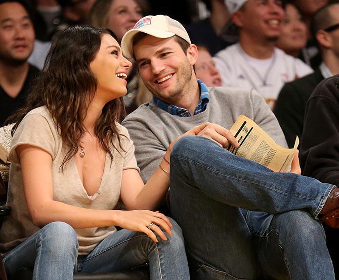 Mila Kunis and Ashton Kutcher