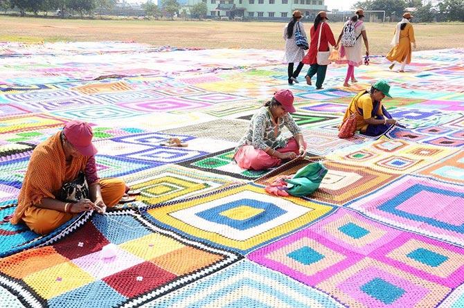 World's discount largest blanket