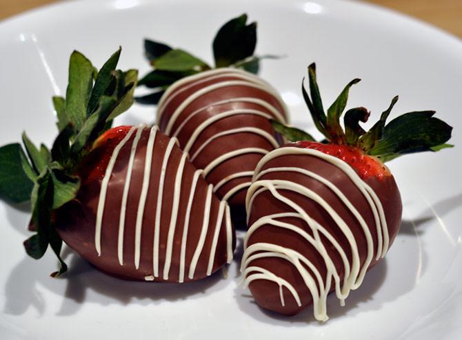 Chocolate Coated Strawberries