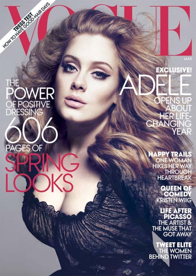 Adele on Vogue cover