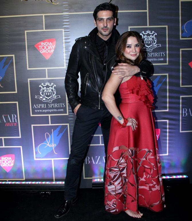 Malaika and Zayed Khan