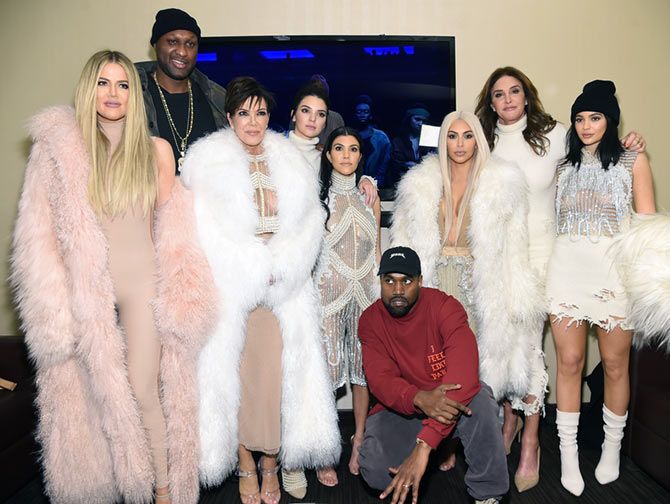 Kardashian-Jenner family.