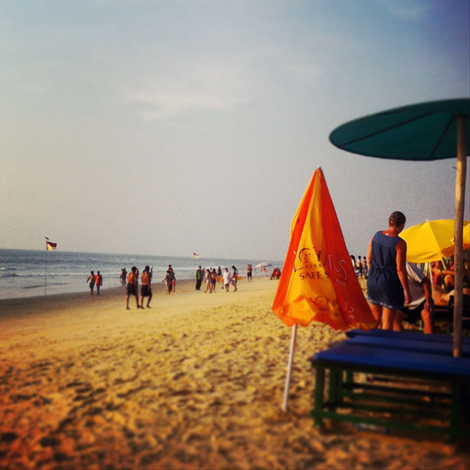 Goa beach