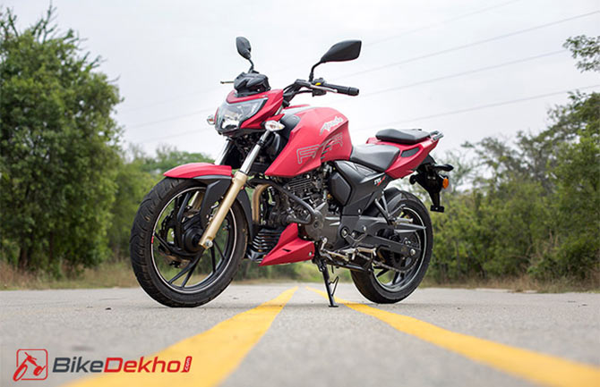 Apache Rtr 200 4v And 2016 Victor Tvs S Double Dhamaka Rediff