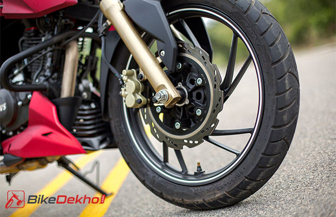 tvs apache 200 pirelli tyres