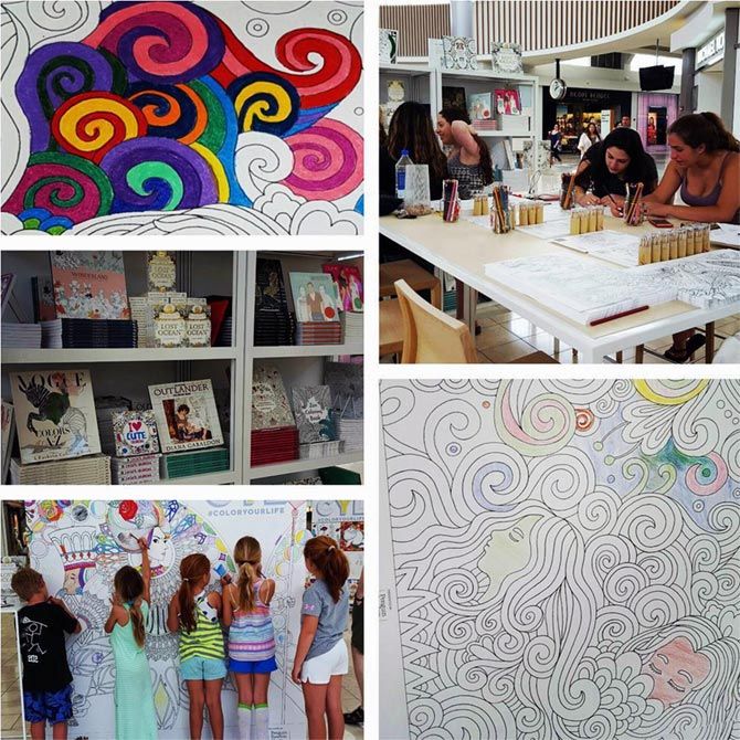 adult colouring event 