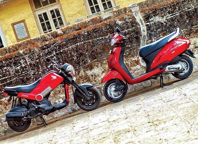 Honda Navi vs Honda Activa G