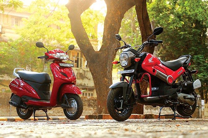 Honda Navi vs Honda Activa G