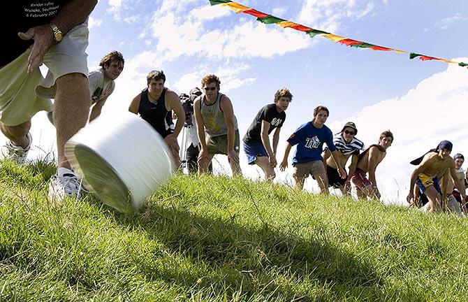 Cheese rolling festival