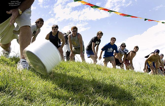 Cheese rolling festival