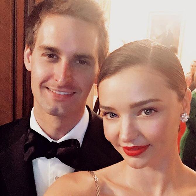 Miranda Kerr, Evan Spiegel