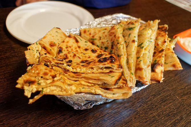 Veg Cheese Paratha