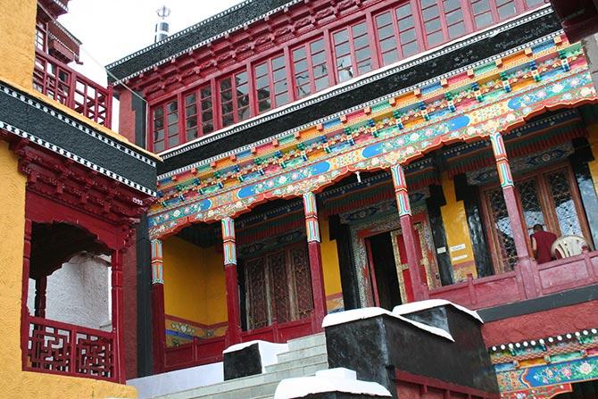 Thiksey monastery