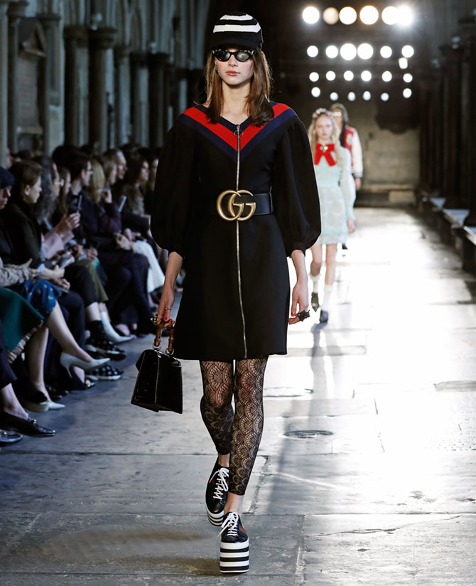 10 retro trends we loved at Gucci's latest show - Rediff.com