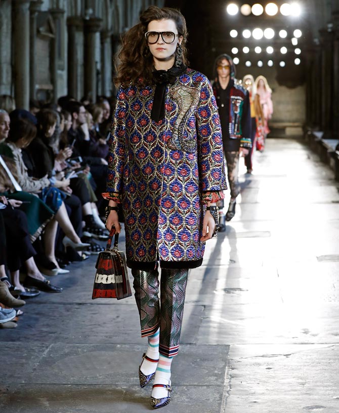 10 retro trends we loved at Gucci's latest show - Rediff.com Get Ahead